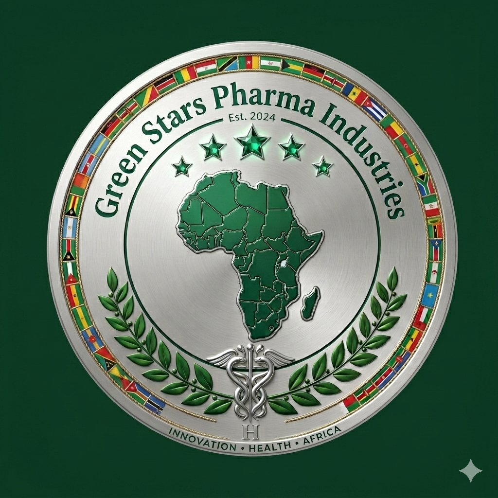 Green Stars Pharma Industries emblem